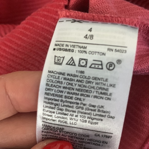 Gap Corduroy Front Zip Mini Skirt - Picture 10 of 10